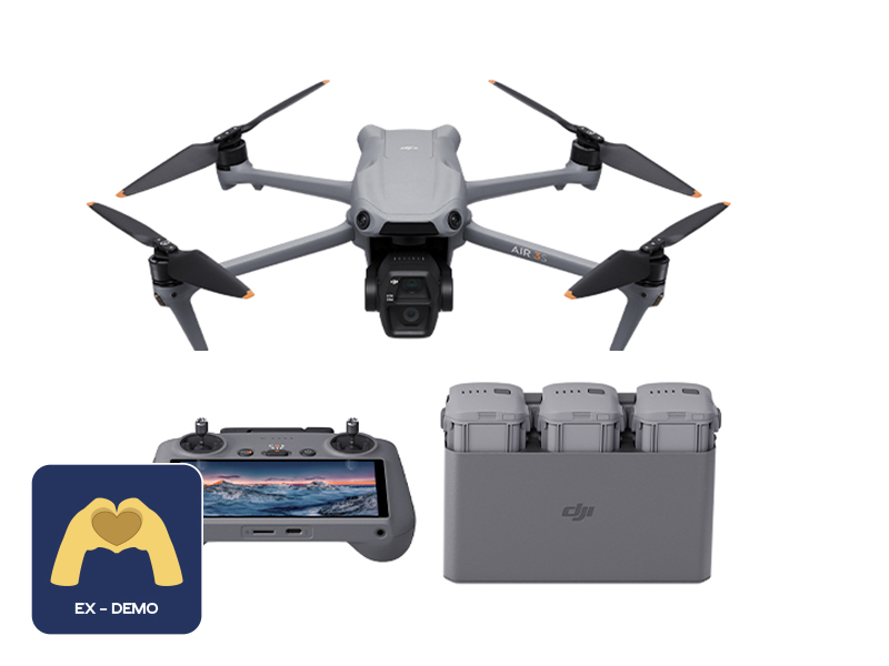 Ex-Demo DJI Air 3S Fly More Combo w. DJI RC 2